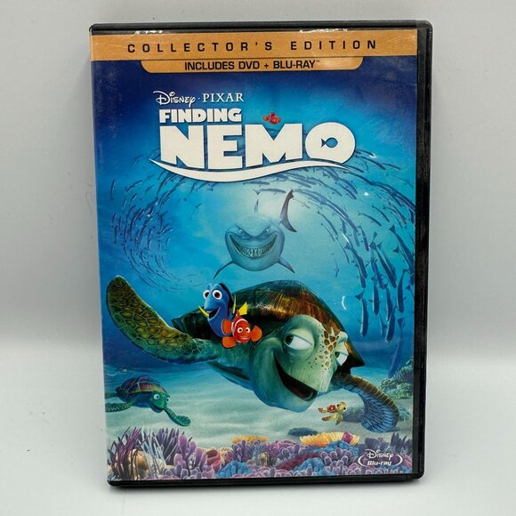 TitleFinding Nemo Collectors Edition 3 Disc Combo DVD Blu-ray Disney 2003 - Picture 1 of 4